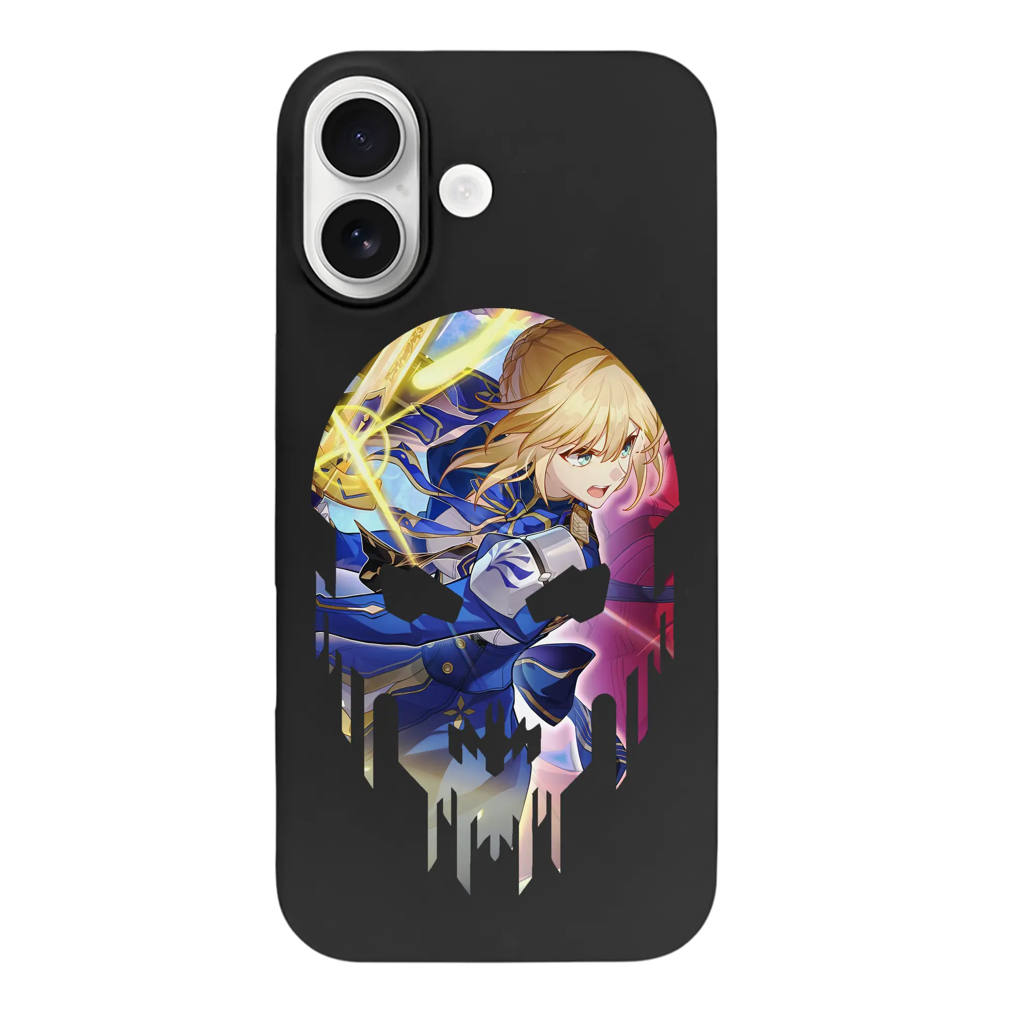 FGO グッズ,アルトリア - iPhone 17 シリーズ シリコンケース 薄型 耐衝撃 指紋防止 ソフトタッチカバー 精密フィット 傷防止 保護ケース iPhone 17/17 Air/17 Pro/17 Pro Max 対応